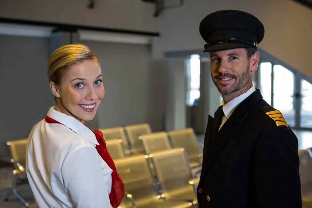 Cabin crew and ground staff training at Career Campus for airline career