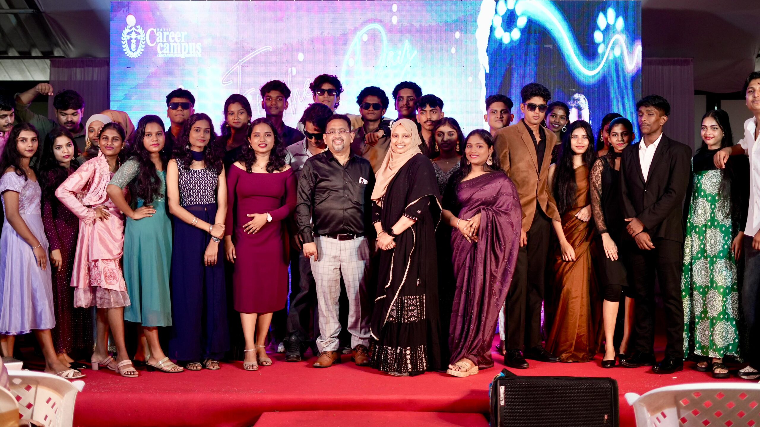 Freshers Day at career campus