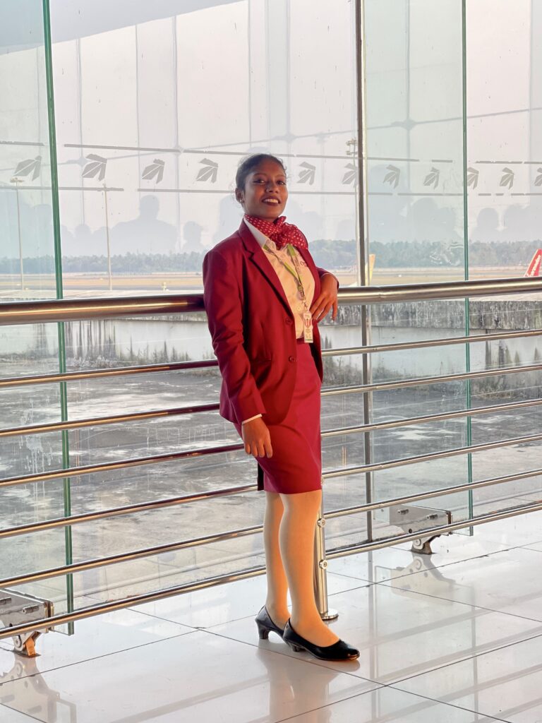 aviation batch visited airport part of their training