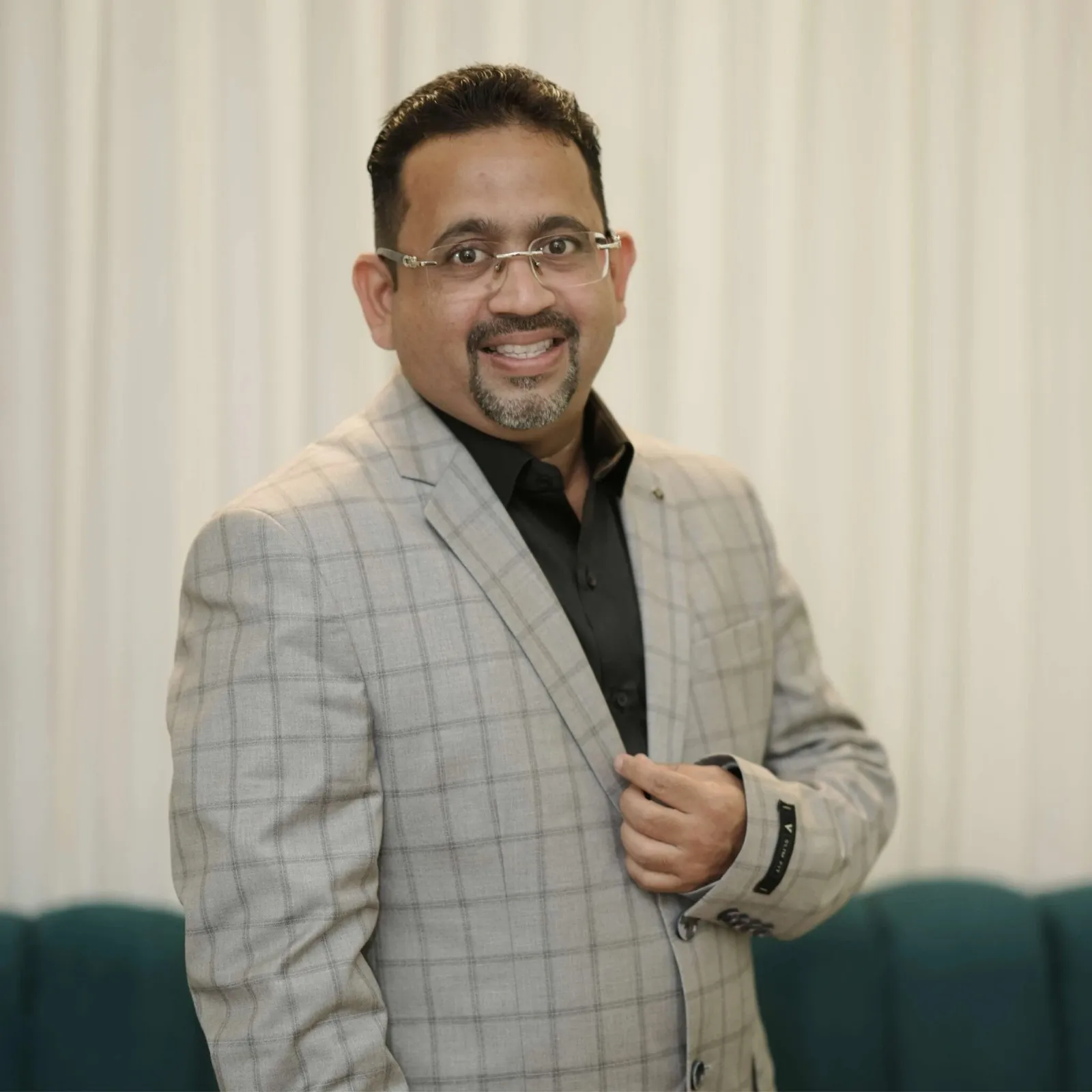 Career Campus CEO Rayees Chokli at the head office